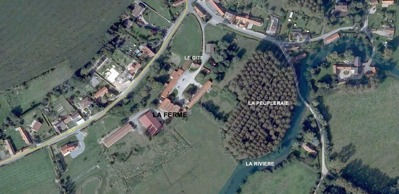 Willa La Ferme De Tigny Zewnętrze zdjęcie